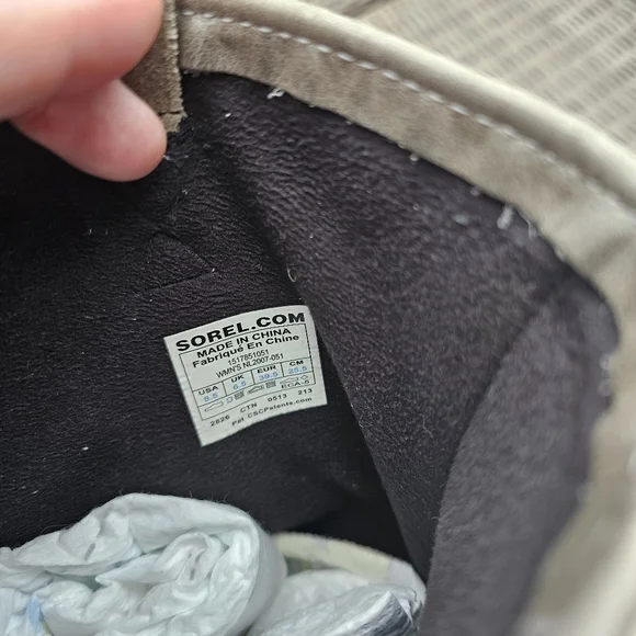 Stylish Gray and Brown Women's Boots-Snug Fit-may fit Size 8 better. - Picture 10 of 11